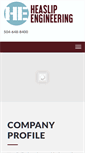 Mobile Screenshot of heaslipeng.com